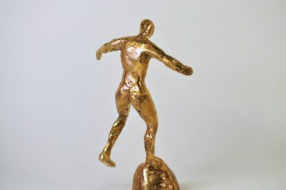 Fodboldspiller i bronze