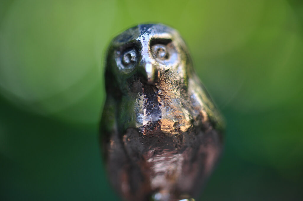 Ugle-Vinpropper i bronze