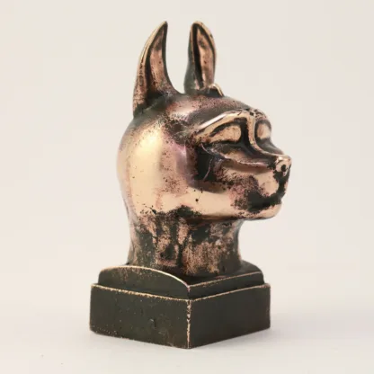 Egyptisk Kat - Bronzefigur
