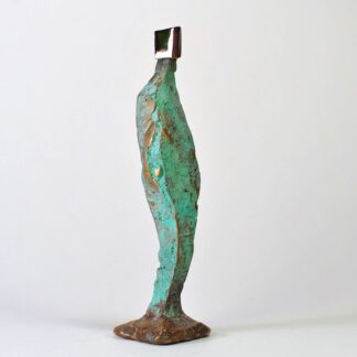 Grøn mand - Bronzefigur