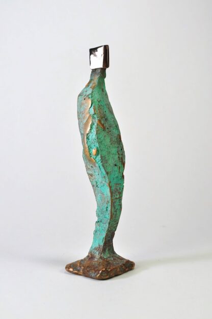 Grøn mand - Bronzefigur