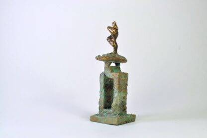 Surfer - Bronzeskulptur