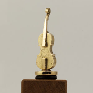 Violin - Vinprop i bronze