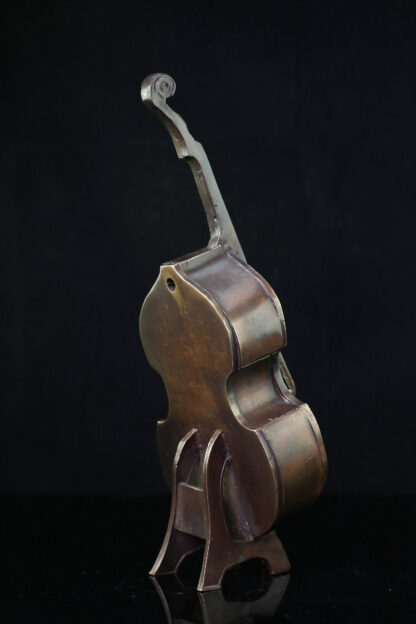 Kontrabas - Musikinstrument i bronze