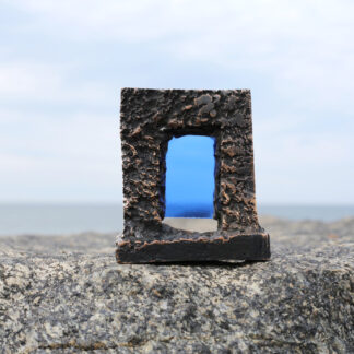 Den Blå Port - Bronzeskulptur