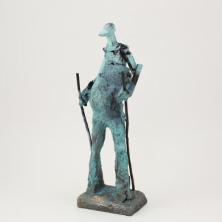 Vandringsmanden - Bronzefigur