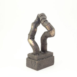 Rumlig dans 02 - Bronzeskulptur