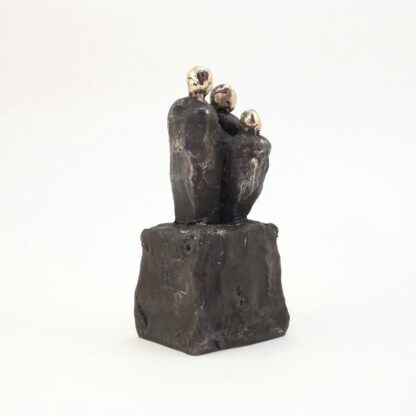 Familie - Bronze skulptur