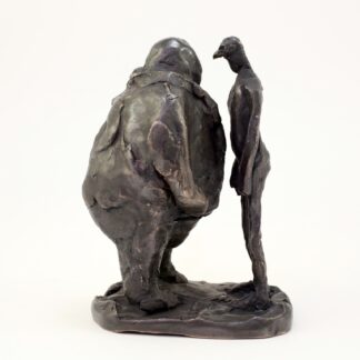 Big versus small - Bronzeskulpturer af Bo Kalvslund