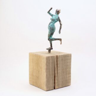 Kvinde - Bronze figur