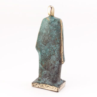 Mandeskikkelse - Bronze figur af Bo Kalvslund