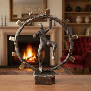 Danser - Bronze skulptur