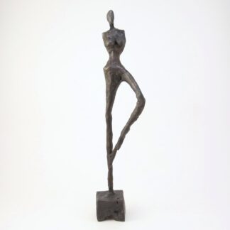 Balance - Kvindefigur - Bronzeskulptur