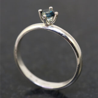 Fingerring - Topas London Blue