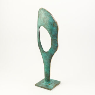 Abstrakt Figur - Bronzeskulptur af Bo Kalvslund