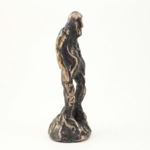 Mand med rødder - Bronzeskulptur
