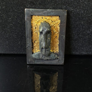 Lille ikon i bronze